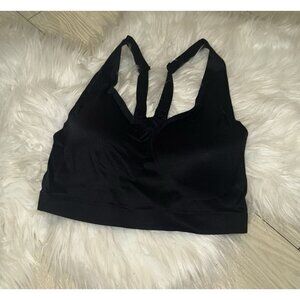 Soma Enbliss Racerback Bra Lined Wire Free Womens M Medium Black